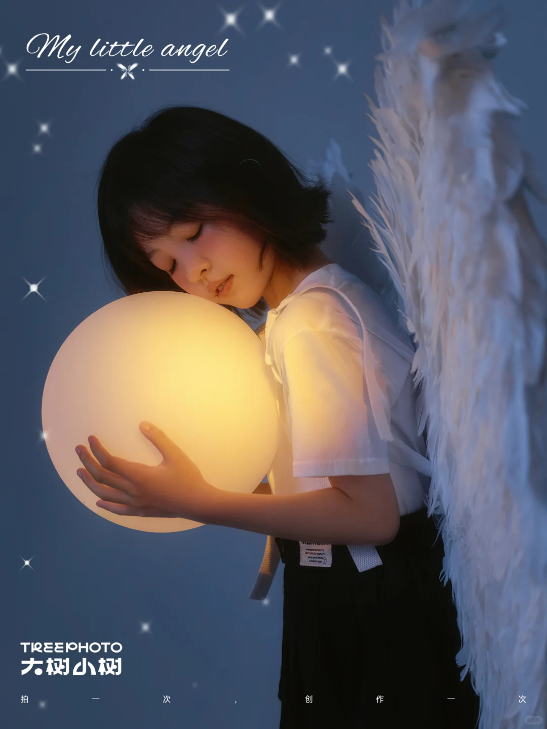 氛围感天使写真✨｜坠入凡间的梦幻之美