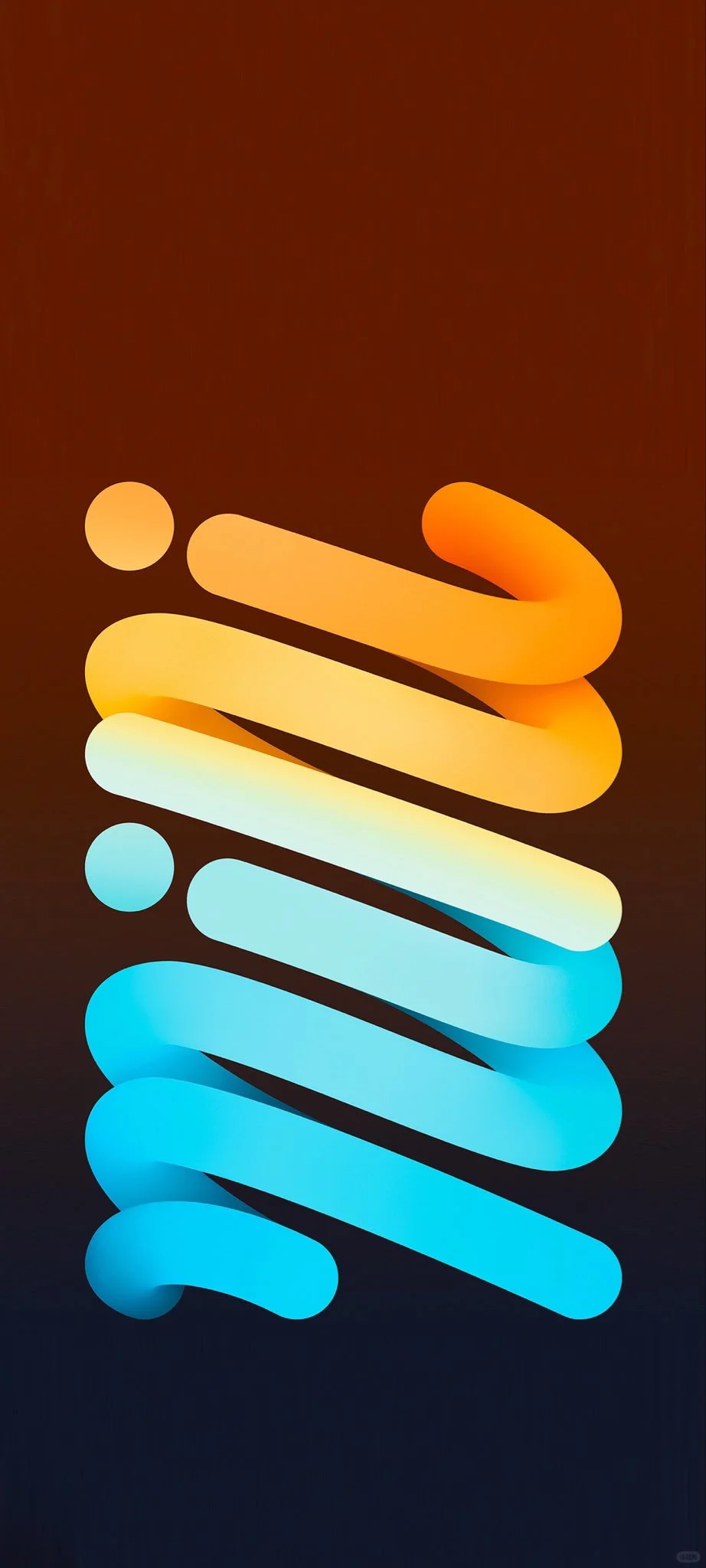 适合苹果安卓所有手机的壁纸渐变曲线