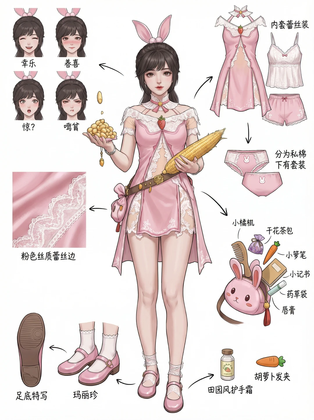 蓝色系小舞～好可爱