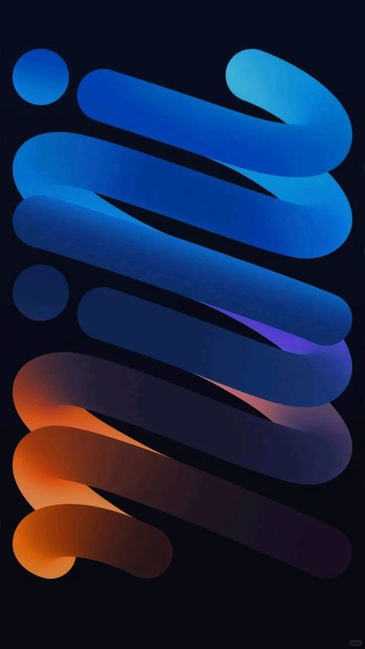 适合苹果安卓所有手机的壁纸渐变曲线