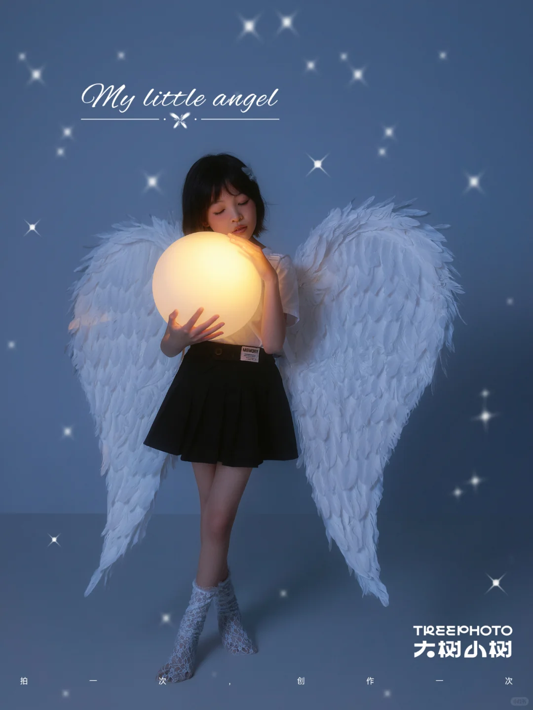 氛围感天使写真✨｜坠入凡间的梦幻之美