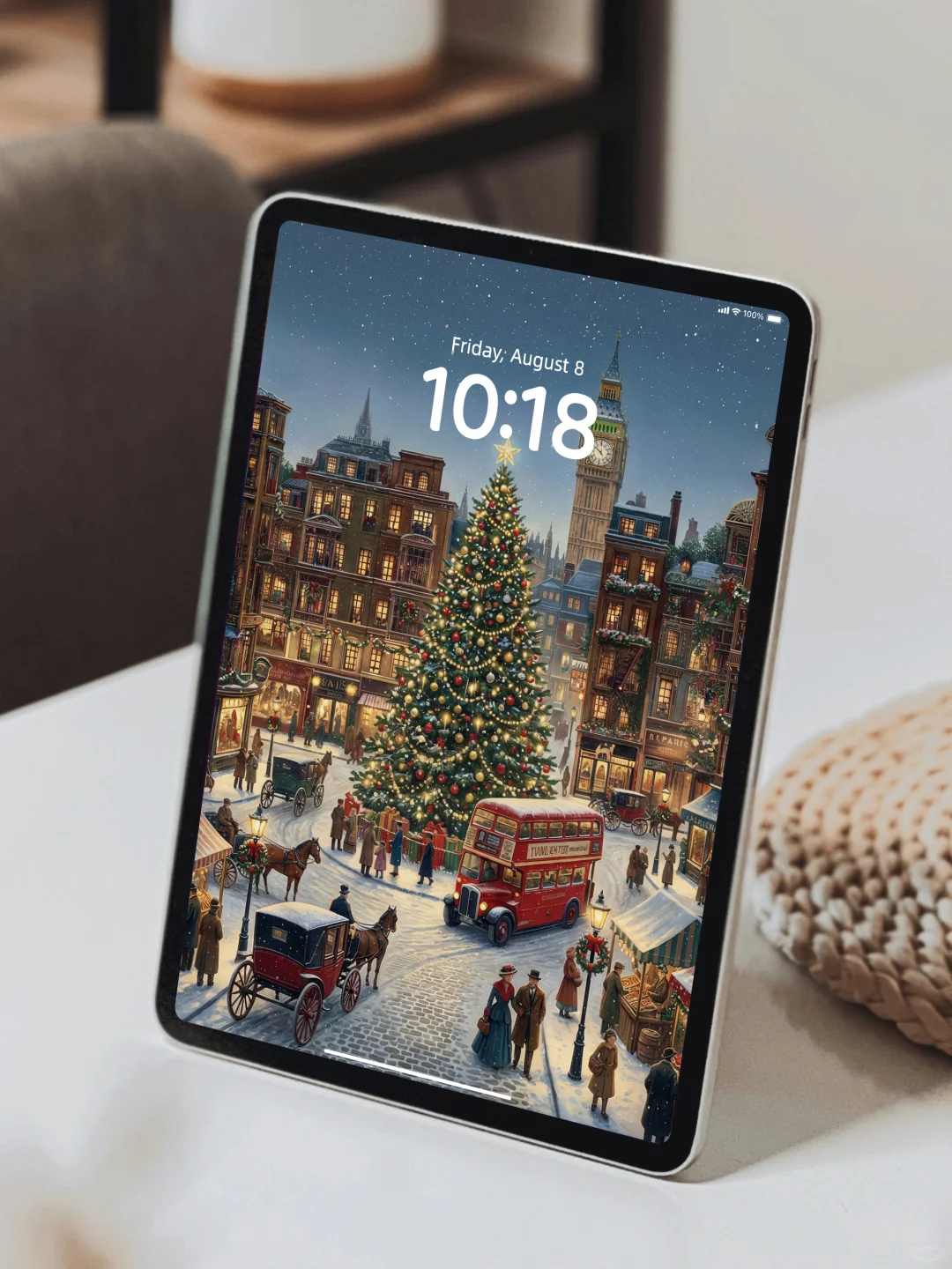 治愈圣诞夜🎄氛围感拉满丨4K氛围感壁纸