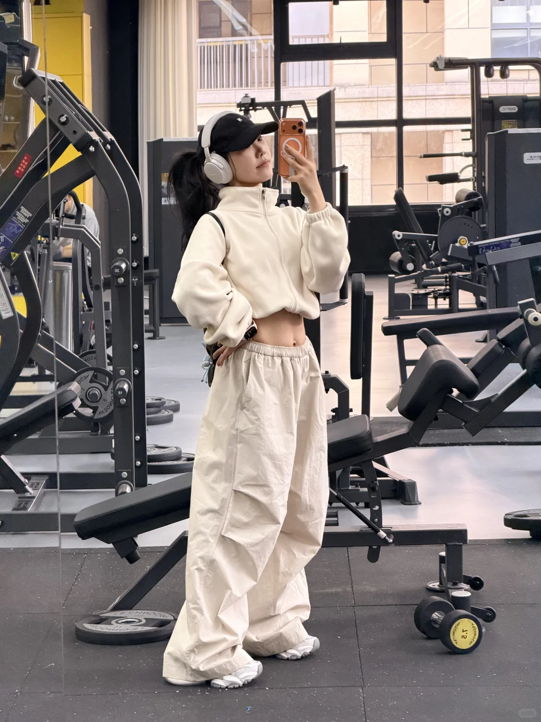 健身房撸铁穿搭