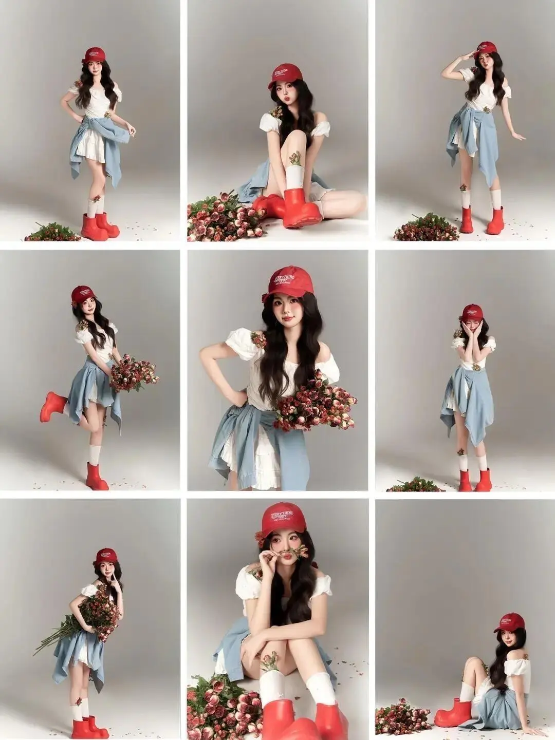 get韩女拍照思路❗️南宁这家写真馆超会拍💕