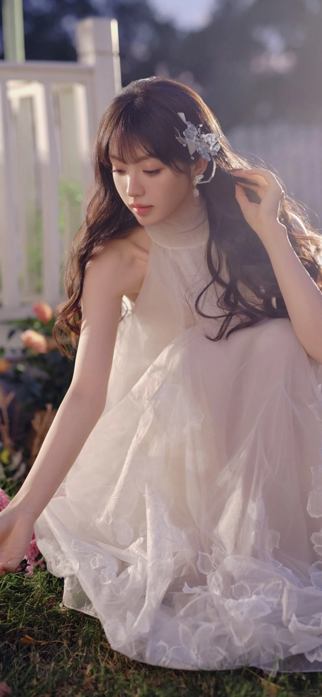 田曦薇壁纸！被这组婚纱照写真美哭了！