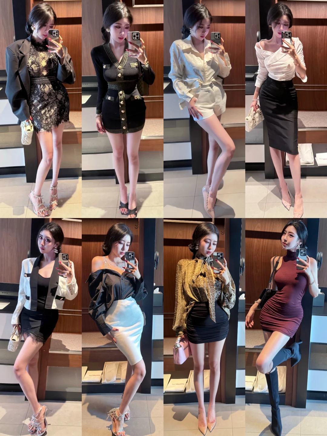 成熟女性的都市精致穿搭