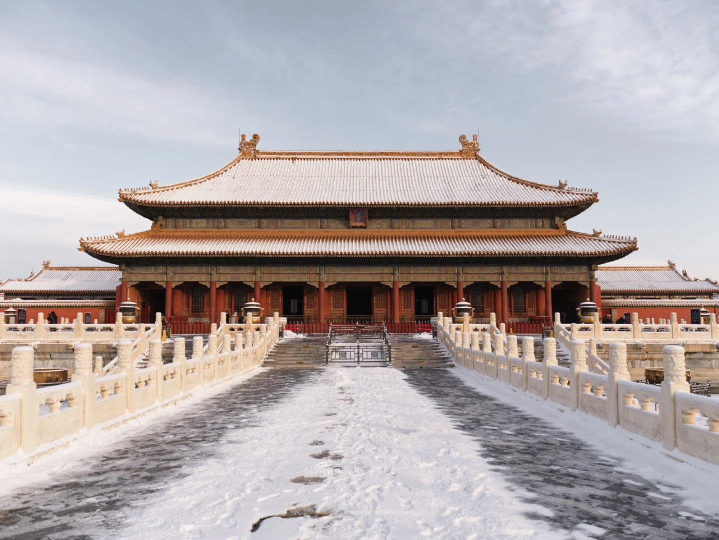 终于等到李现拍摄的雪后故宫，手机壁纸来啦