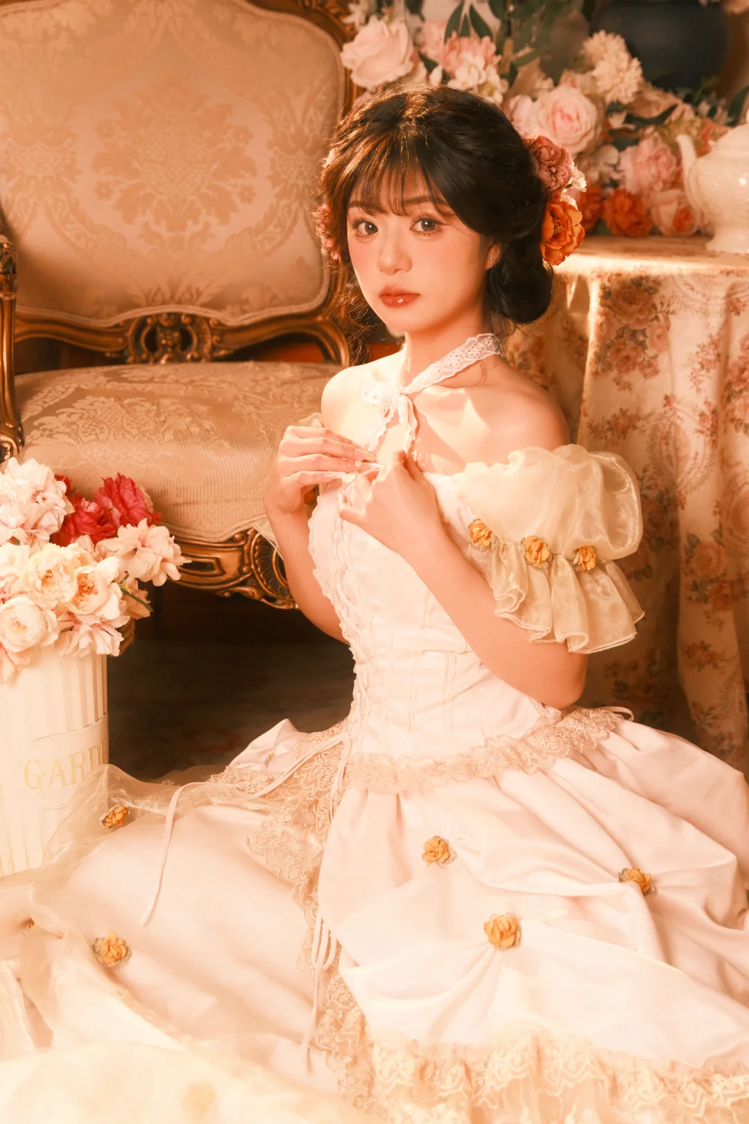 洛可可风油画少女🦋