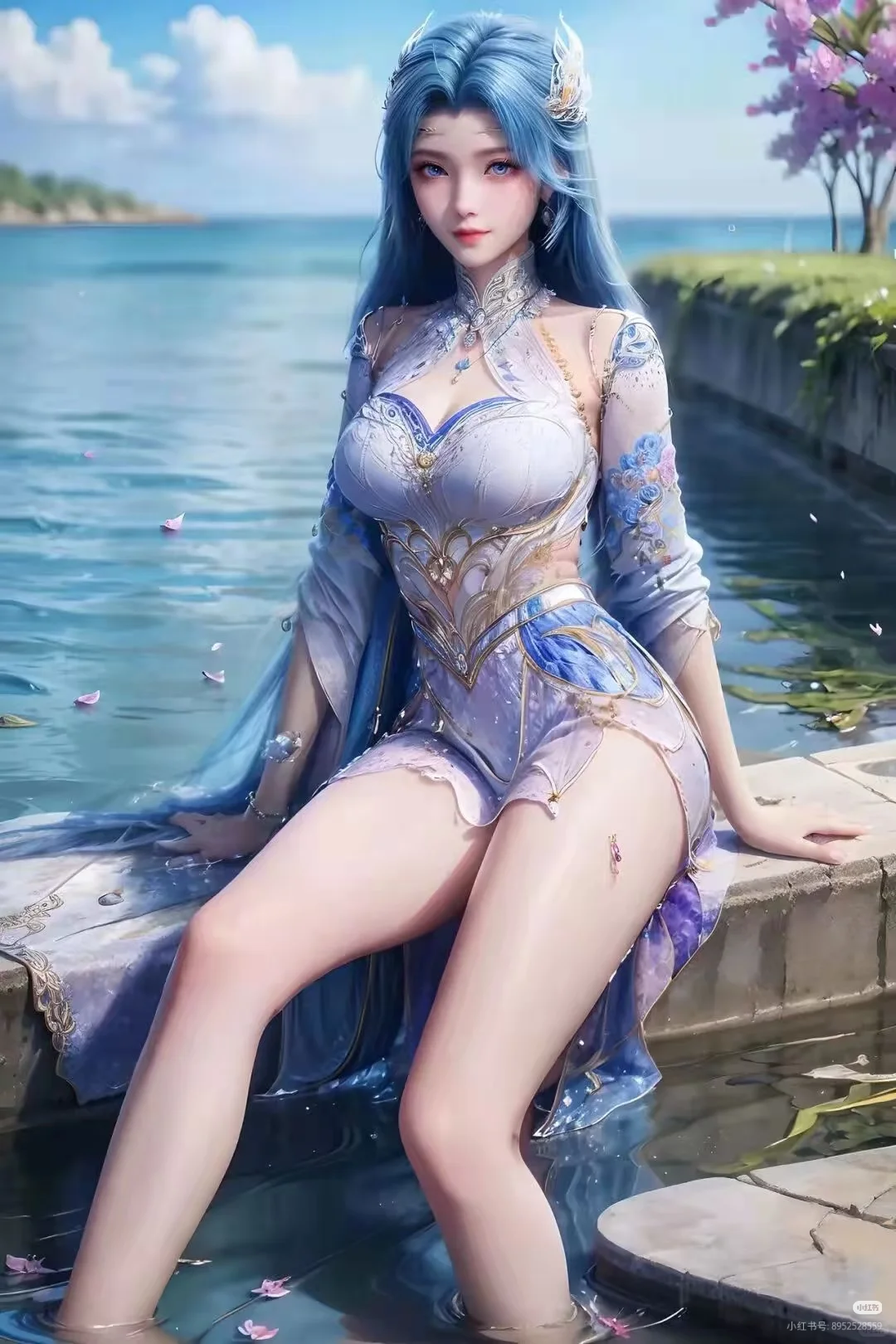 这仙气飘飘的美神，谁懂啊？！