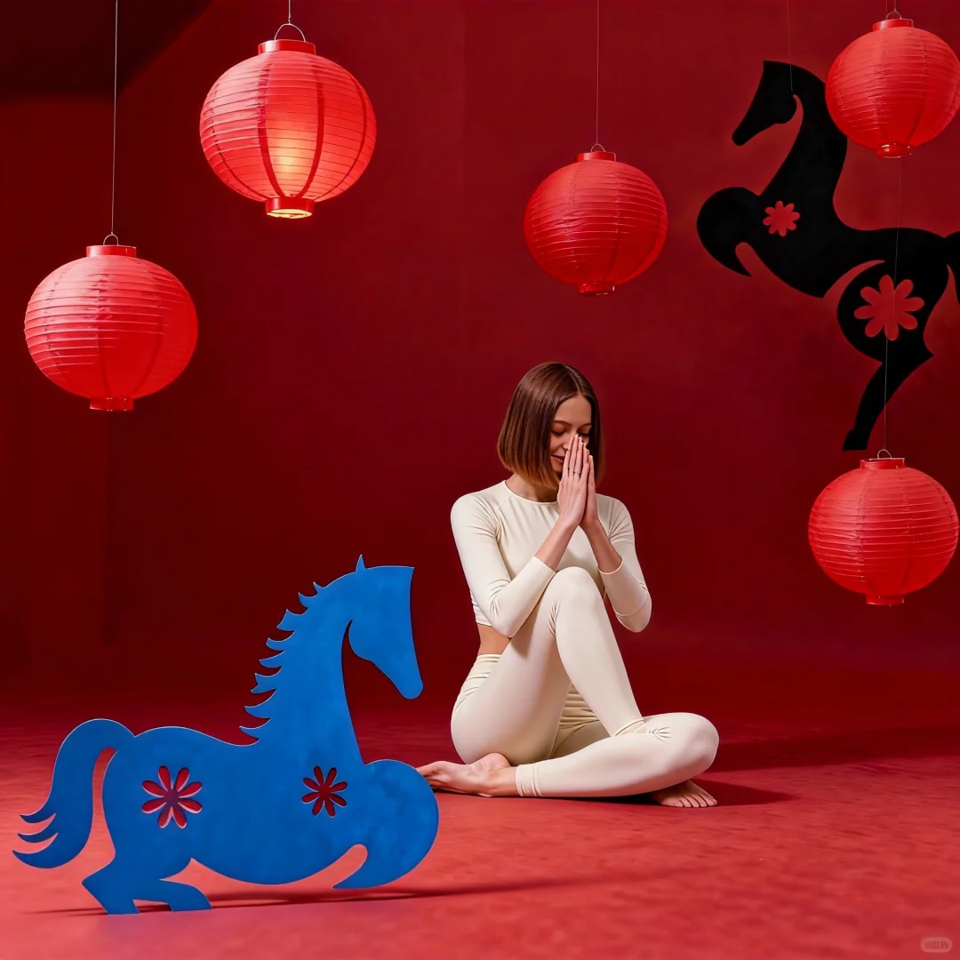 马年·新年，免费拍！为瑜伽服品牌创拍！