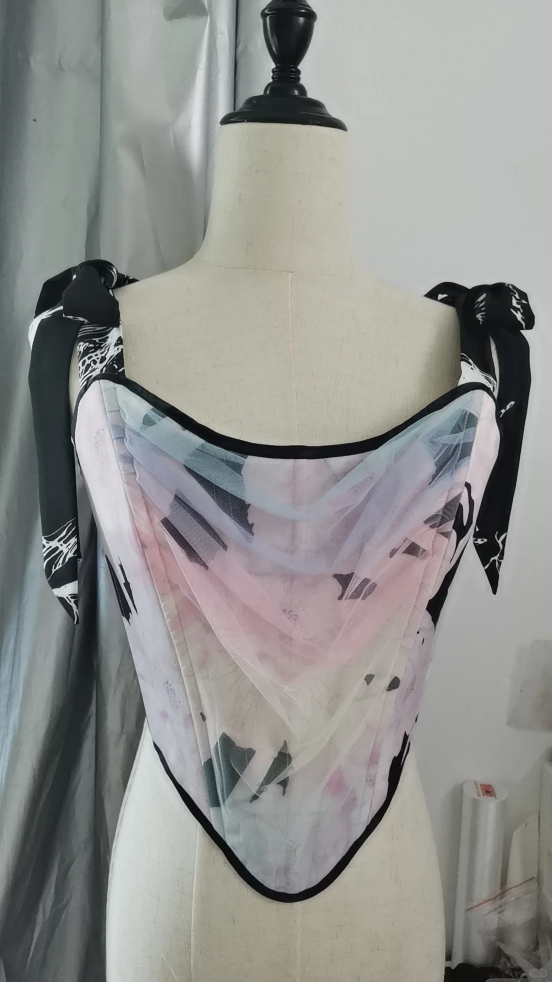 鱼骨胸衣新搭配～