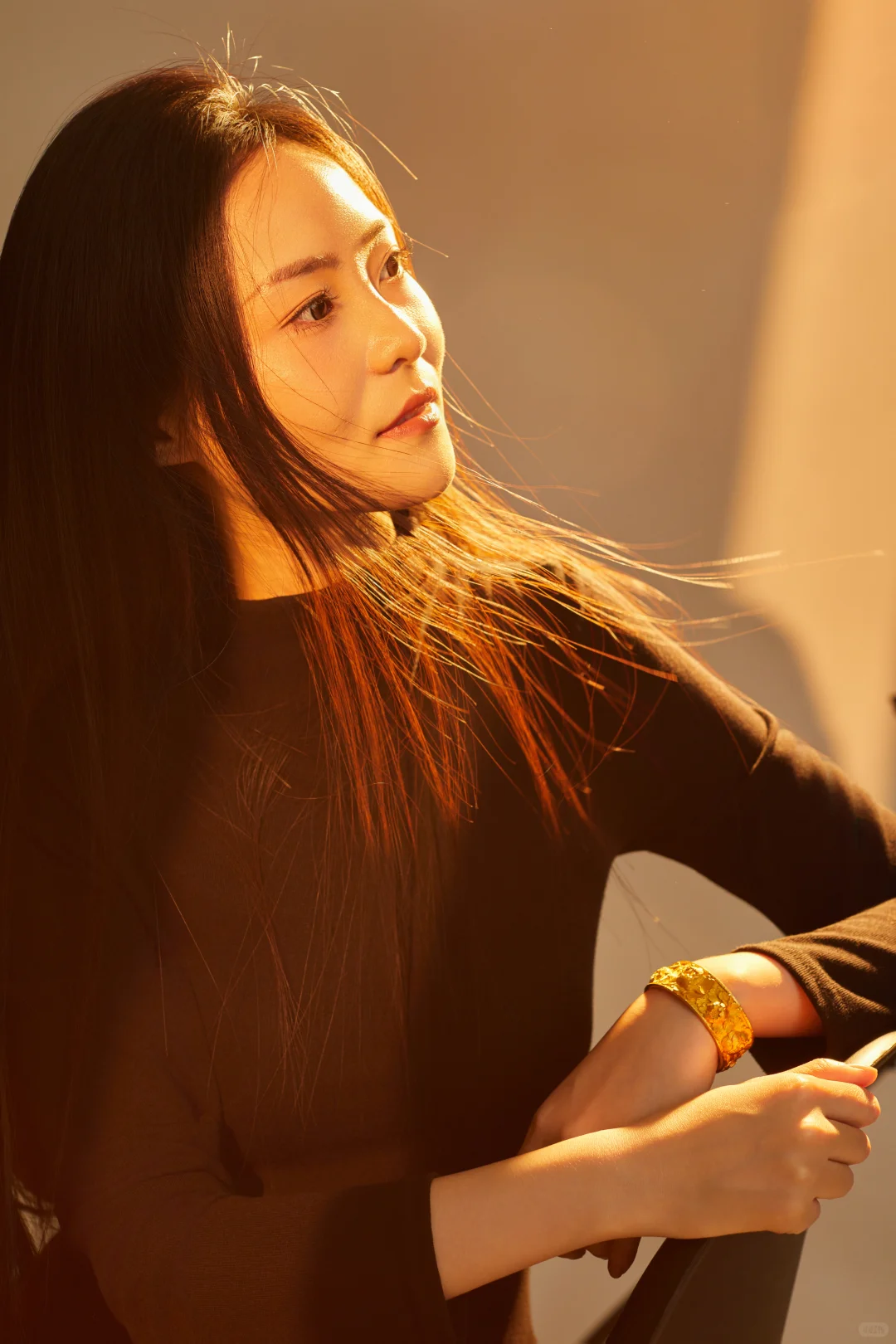 高级感肖像写真暗调肖像