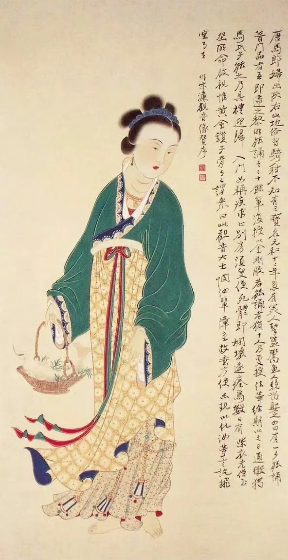 张大千眼中的美女