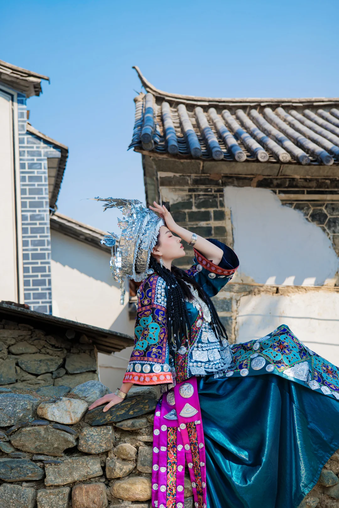 年年拍的苗疆少女风格可美了，懂的都懂