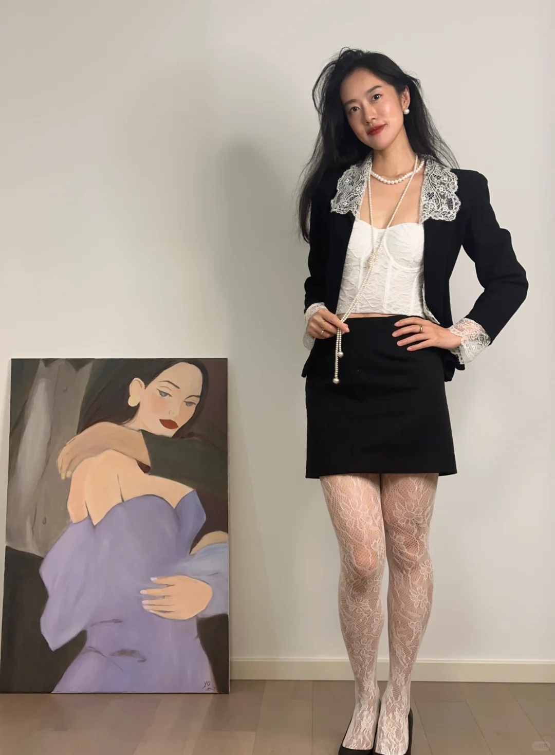 🤍白蕾丝袜｜才是御姐的“纯欲天花板”💋