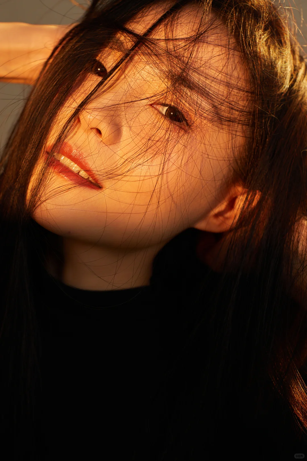 高级感肖像写真暗调肖像