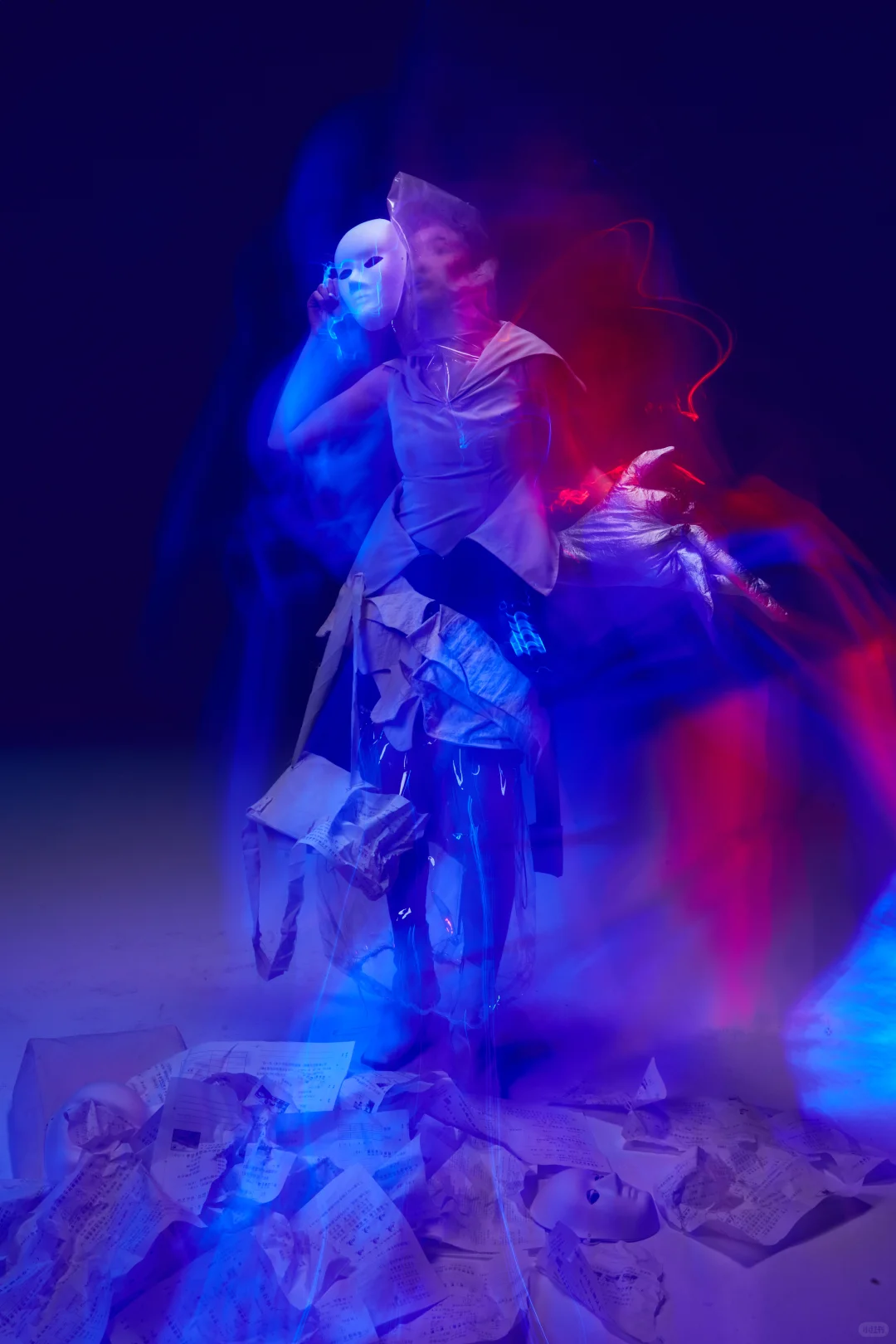 服装作品集封神🔴光影叠拍解锁设计氛围感