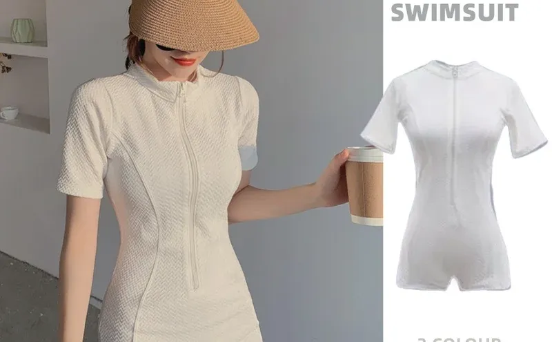 学生党必入！韩系ins风连体泳衣✨