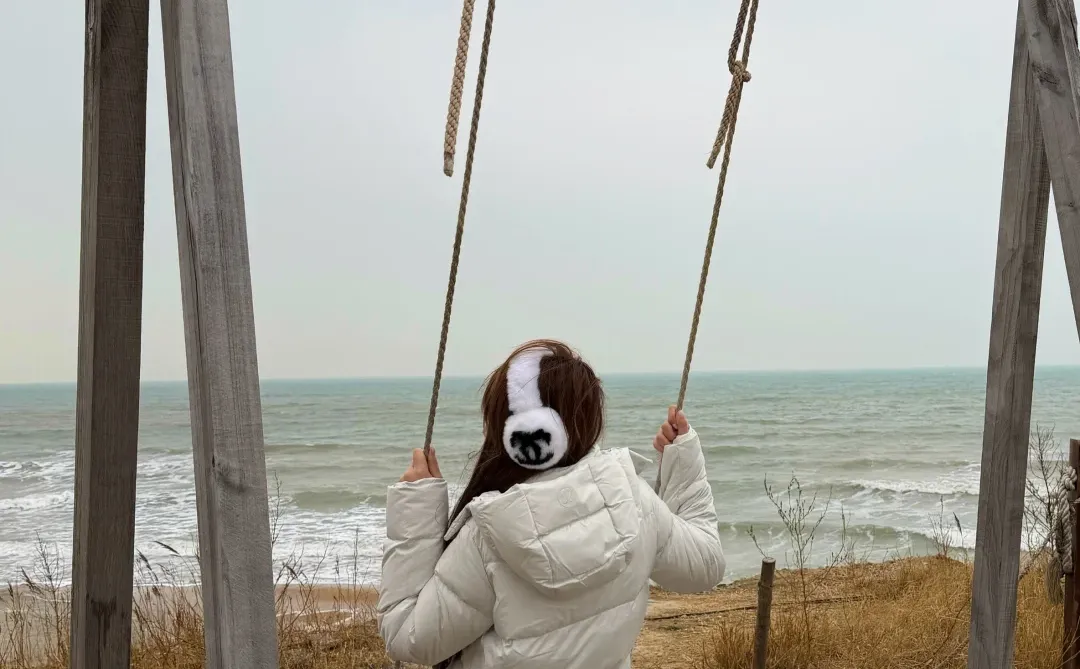 Bubble coffee 海边秋千也太好拍了吧