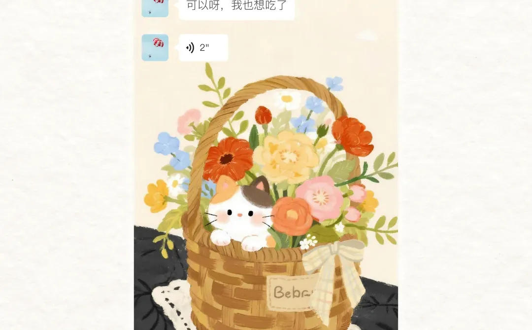 小猫花篮🌸请享用今日份可爱｜୨୧ 055