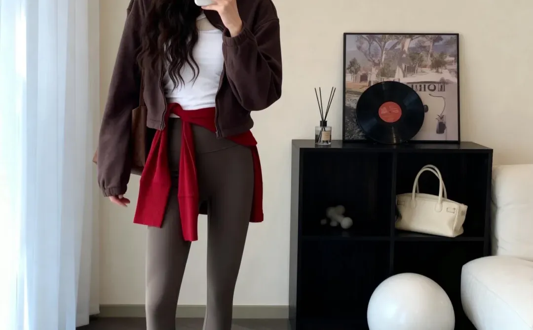 秋冬瑜伽服｜美拉德色系瑜伽服 🌰