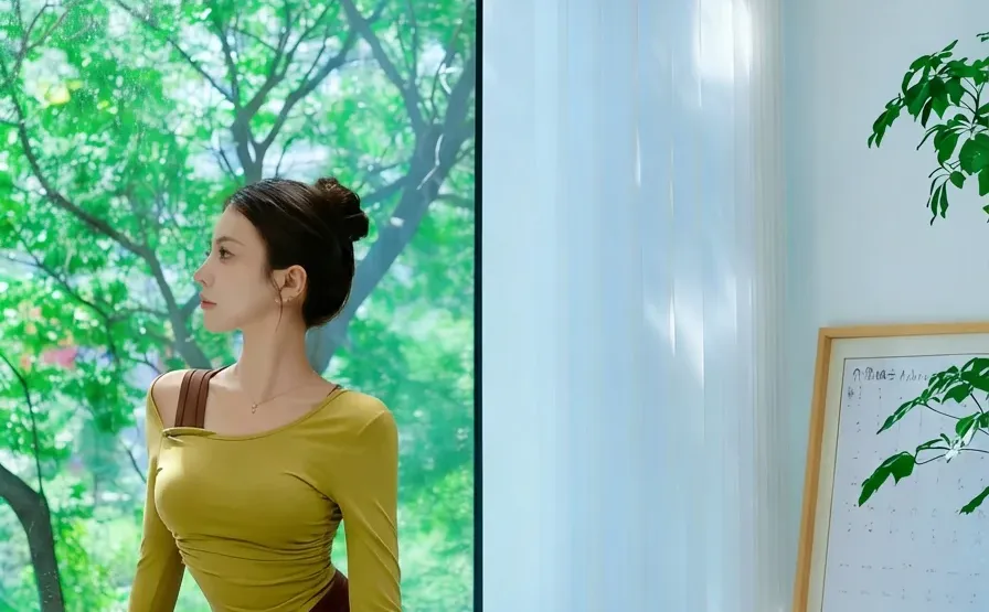 姜黄咖棕的瑜伽服配色真的绝