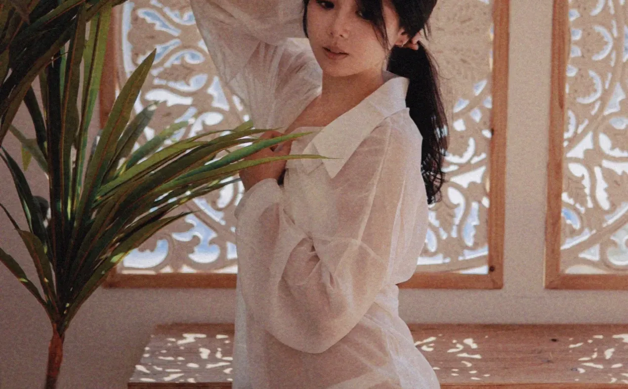 纯欲风轻私房写真拍摄