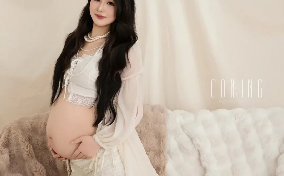 孕期颜值巅峰｜被我这套纯欲风孕妇照拿捏~