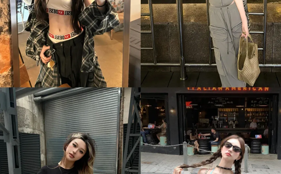 存一组辣妹拍照姿势～收藏起来下次拍！