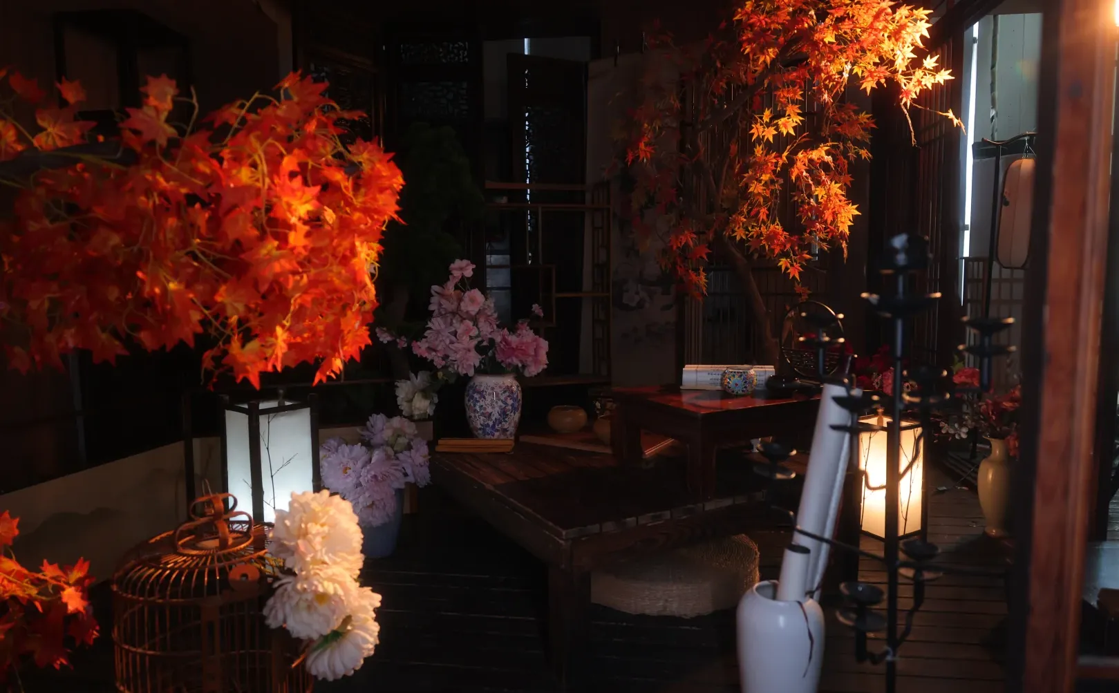 森翎秘境光谷店|古风棚景