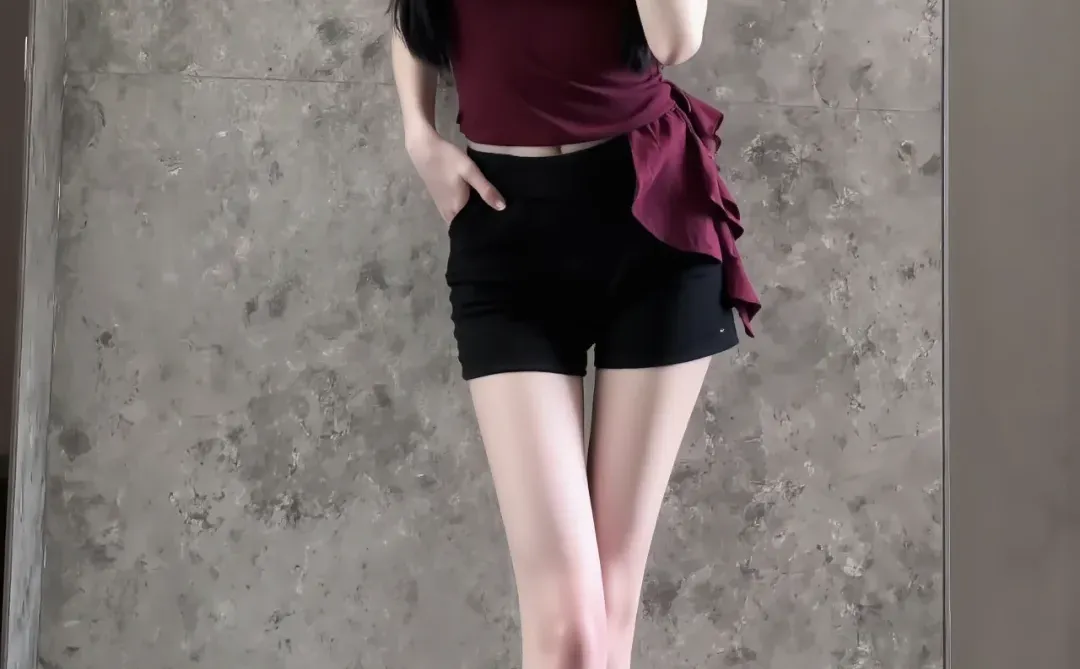 御姐素材、今天是性感御姐风～