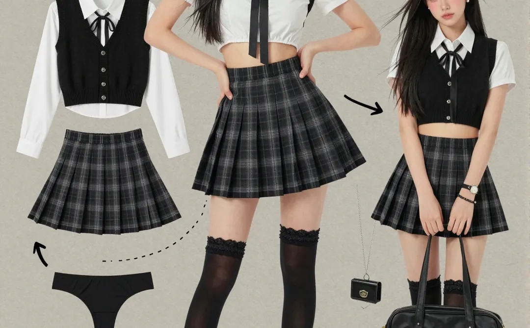 OOTD | 纯欲可爱风JK穿搭拆解