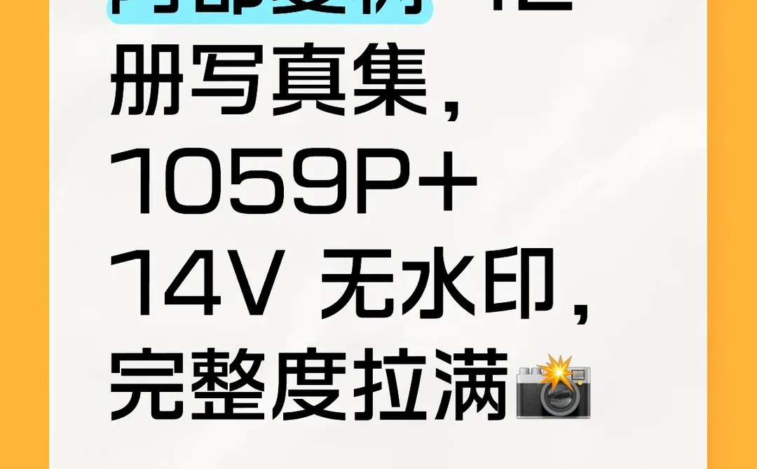 阿部夏树 12 册写真集1059P+14V 无水印