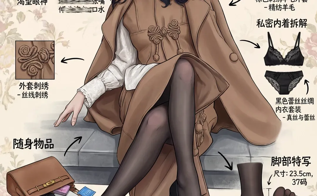 轻熟风穿搭ootd分享，提示词在下方