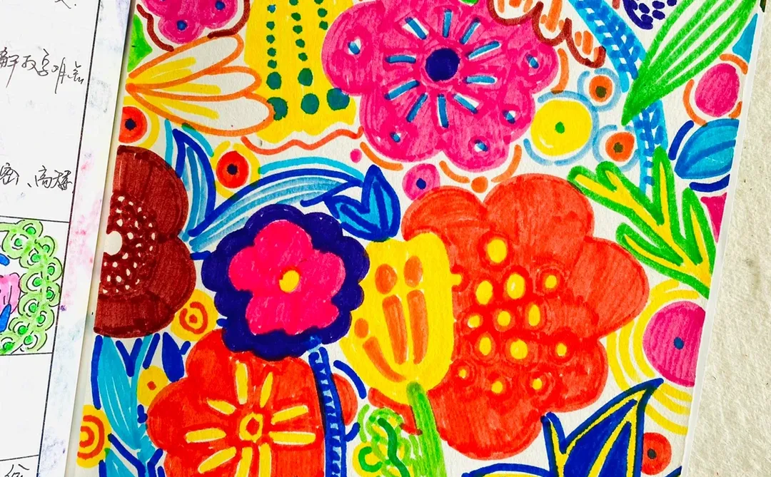 【娇艳的花】人美版小学美术教案🎨🎨🎨