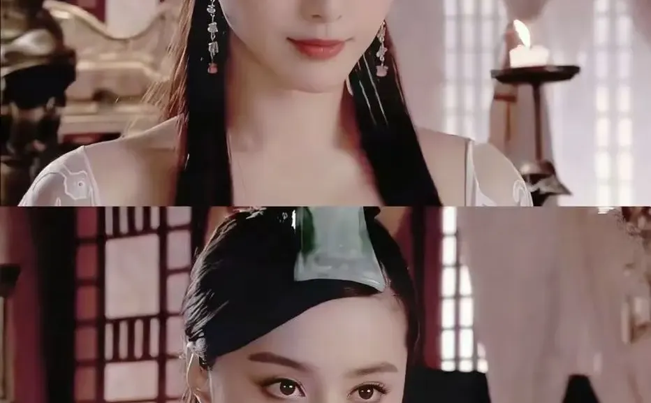 她的眼睛太美了