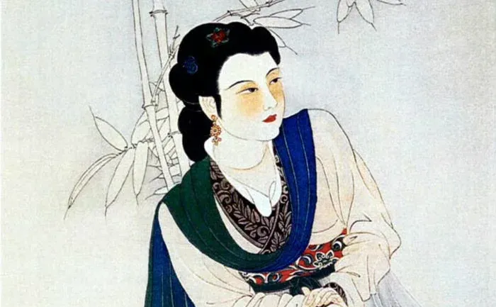 张大千眼中的美女