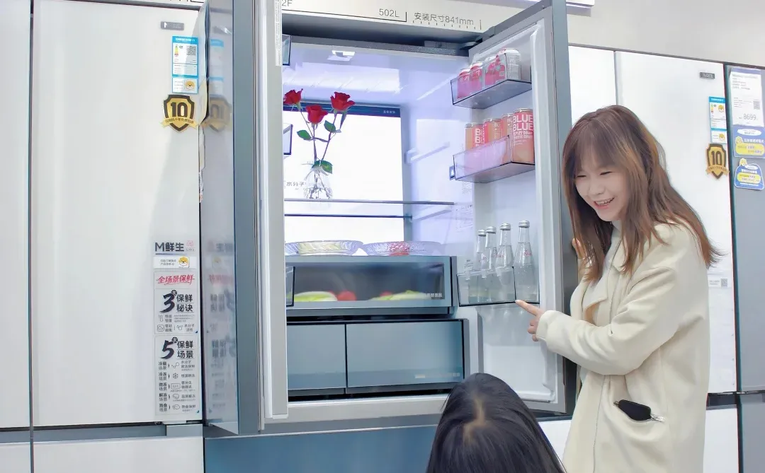 遛娃意外收获‼️美菱太懂带娃家庭了‼️