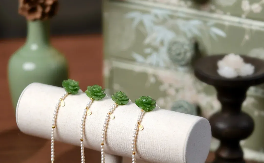 中式优雅🍃国色天香，牡丹含露真珠颗