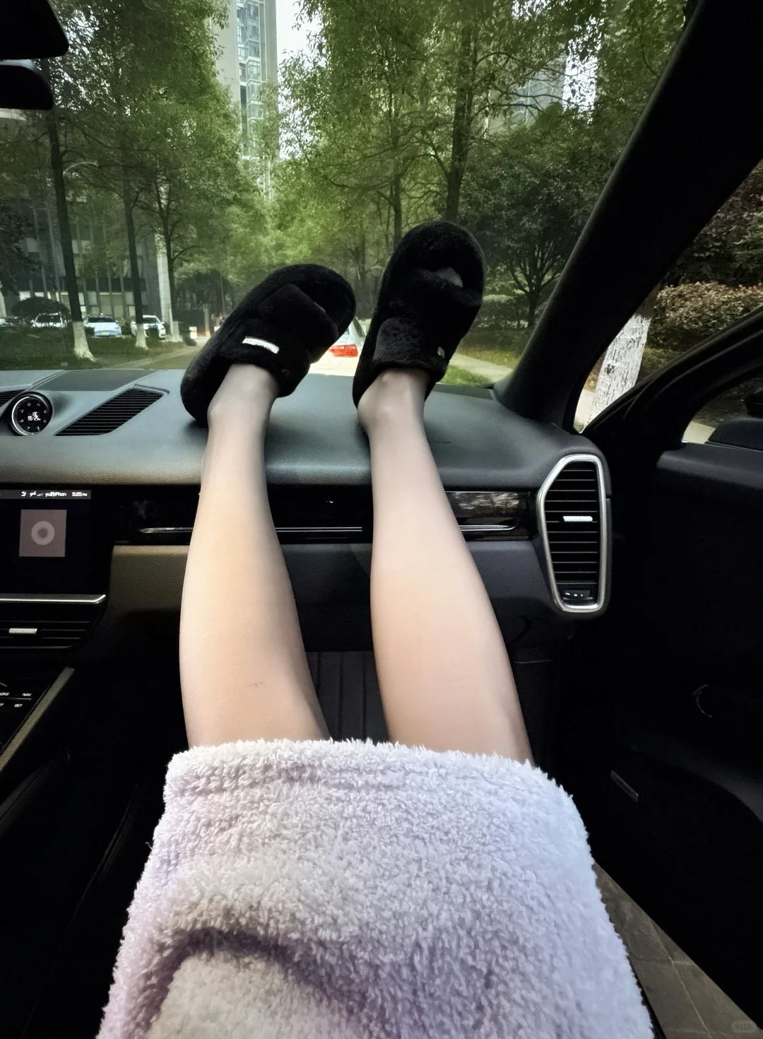 谁说冬天不能黑丝❓