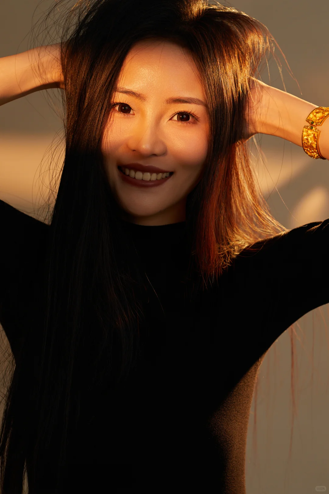 高级感肖像写真暗调肖像