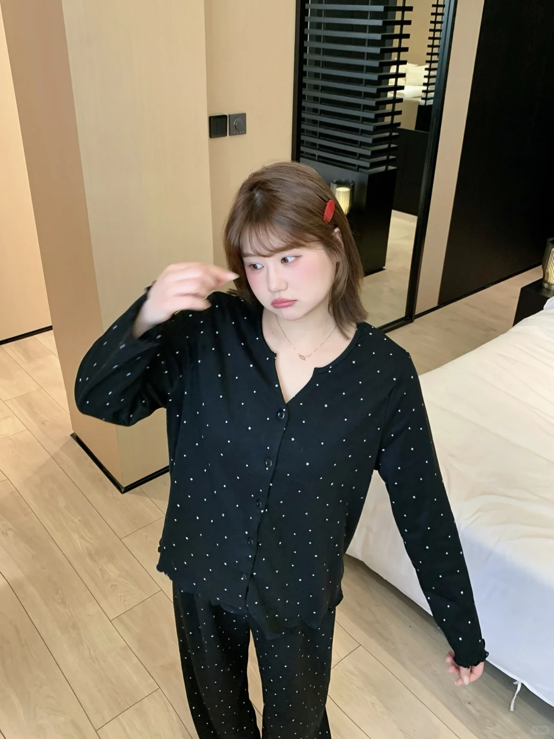 美美睡衣（130斤微胖模特版