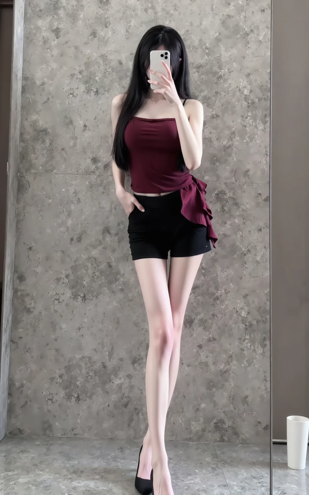 御姐素材、今天是性感御姐风～