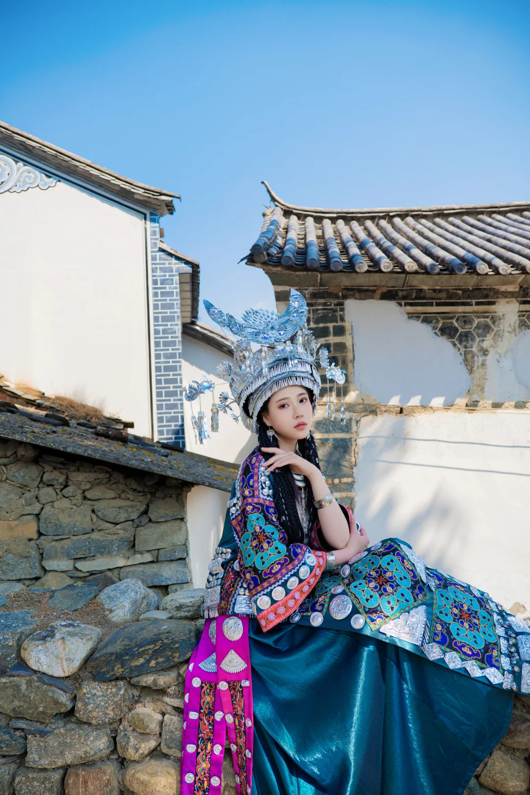 年年拍的苗疆少女风格可美了，懂的都懂