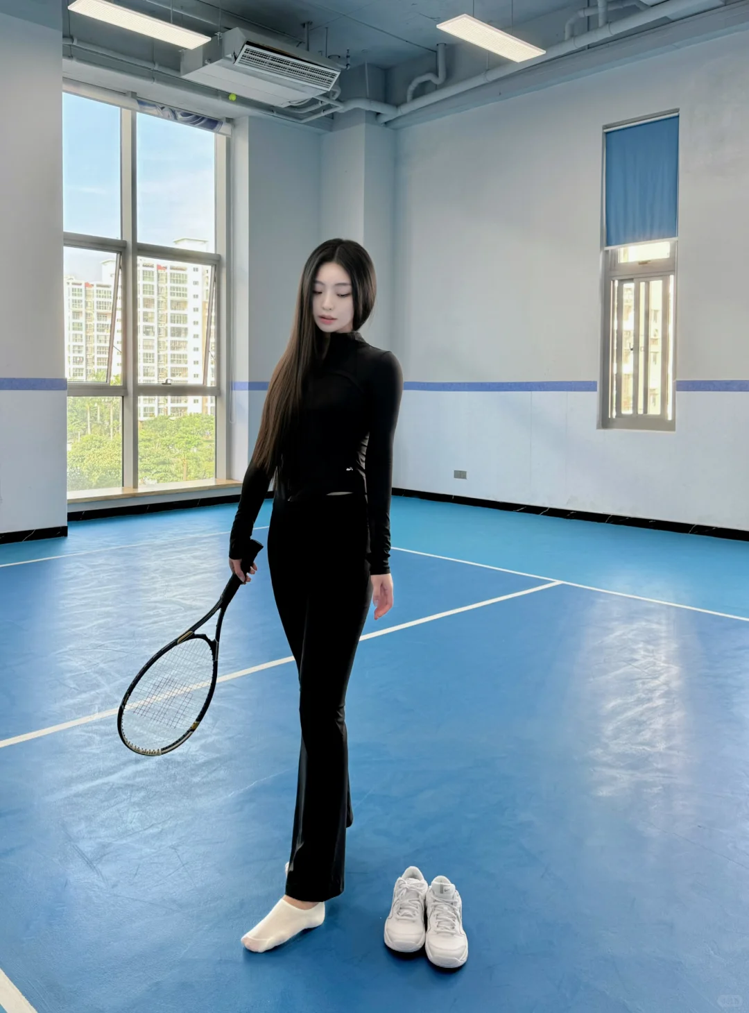 182cm/62kg 穿瑜伽服打球🎾