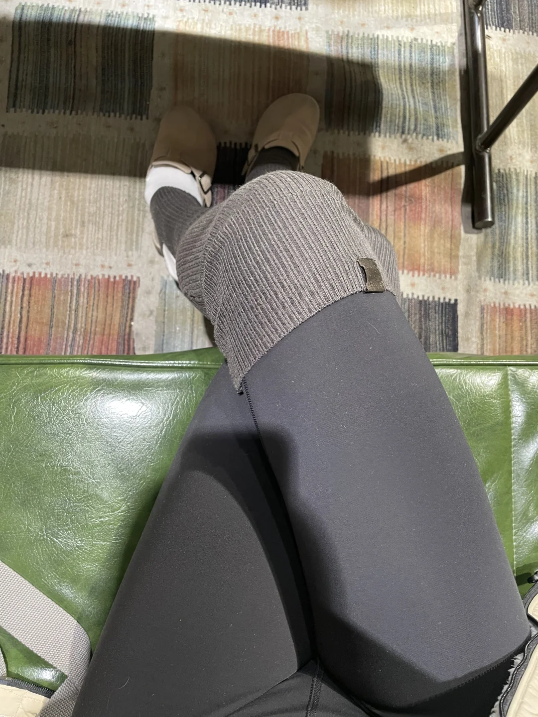 ♠️黑色系瑜伽裤配袜套♠️