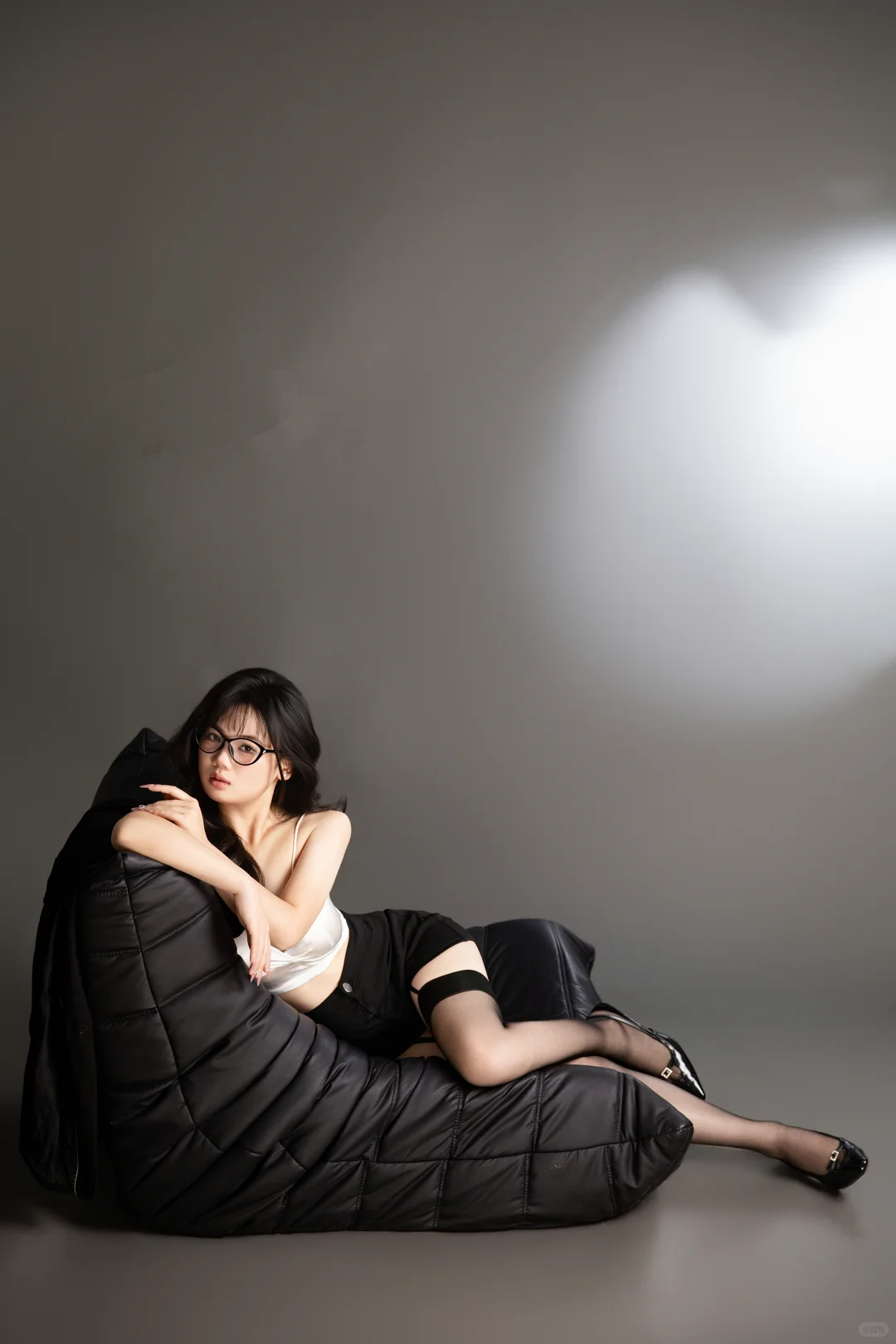 拍了又酷又性感的写真