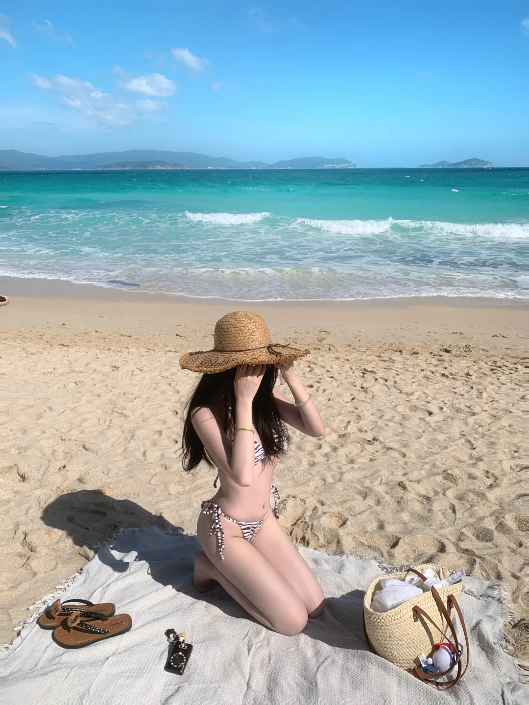 live｜三亚这片海美得不像在国内🌴☀️🌊