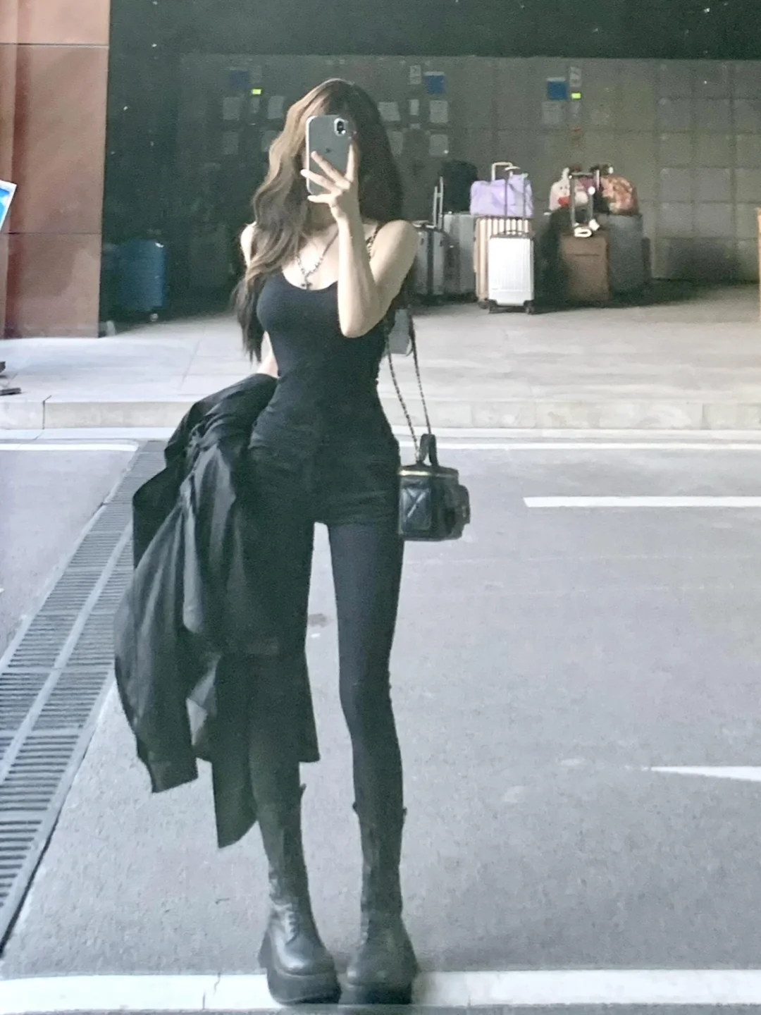 实况live图！纸片人穿搭韩系又慵懒！