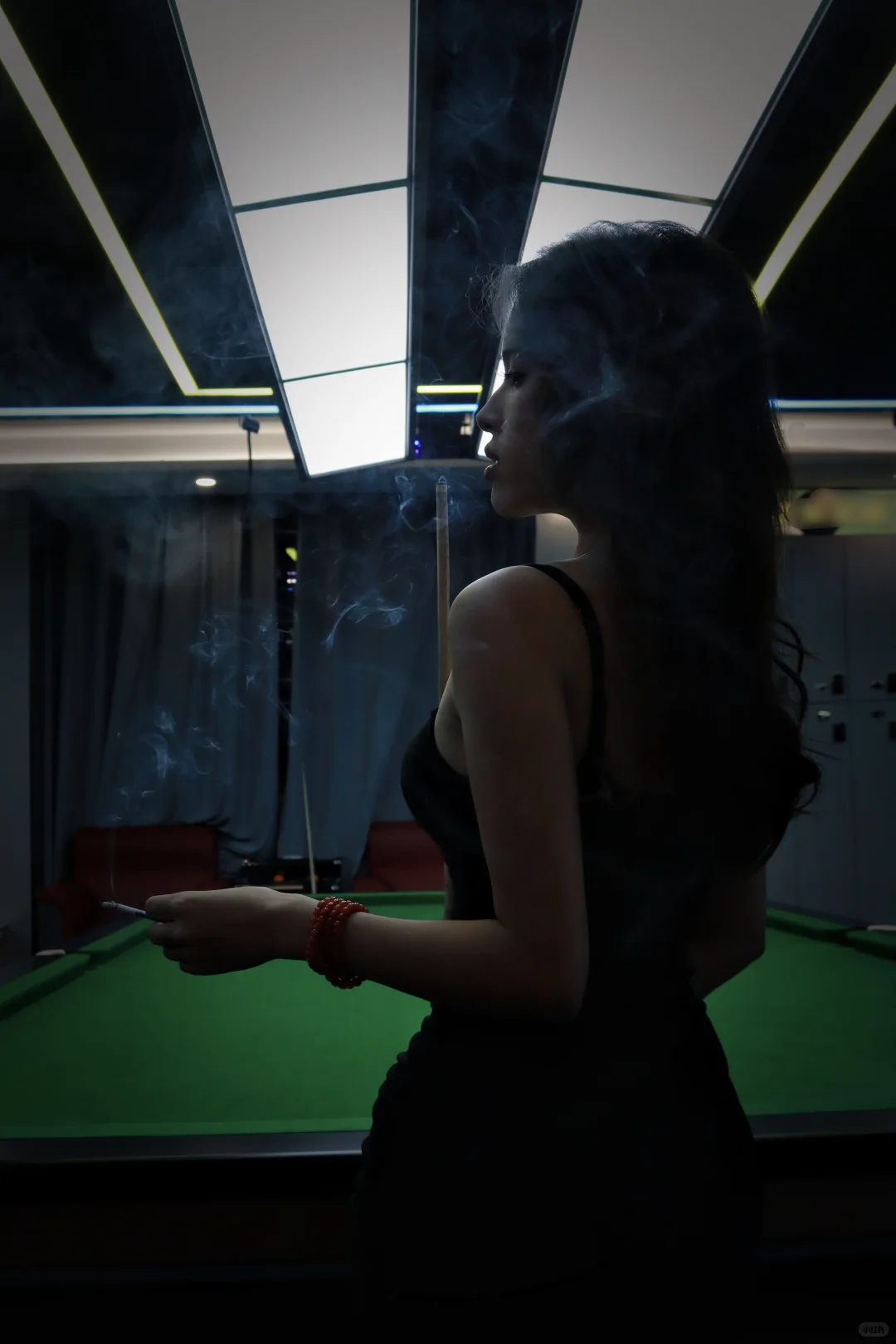 📸台球厅拍照姿势｜御姐氛围感直接拉满